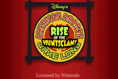 Disney's American Dragon: Jake Long screenshot 2 for GameBoy Advance